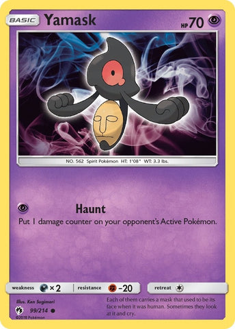 Image for Yamask (99/214) [SM - Lost Thunder]