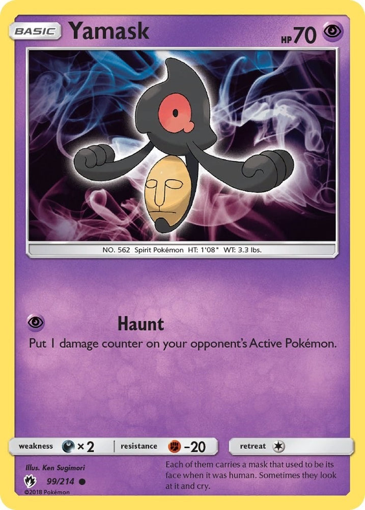 Image for Yamask (99/214) - Pokemon