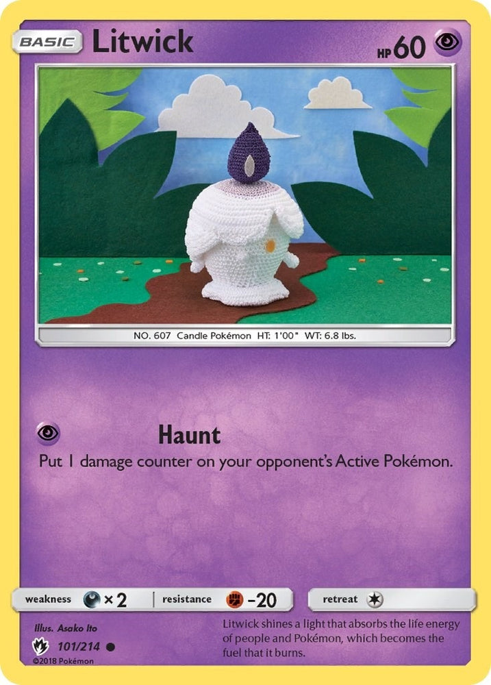 Image for Litwick (101/214) [SM - Lost Thunder]