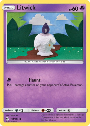 Image for Litwick (101/214) [SM - Lost Thunder]