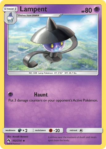 Image for Lampent (102/214) [SM - Lost Thunder]