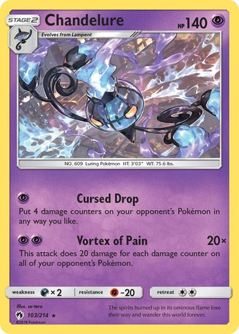 Image for Chandelure (103/214) [SM - Lost Thunder]
