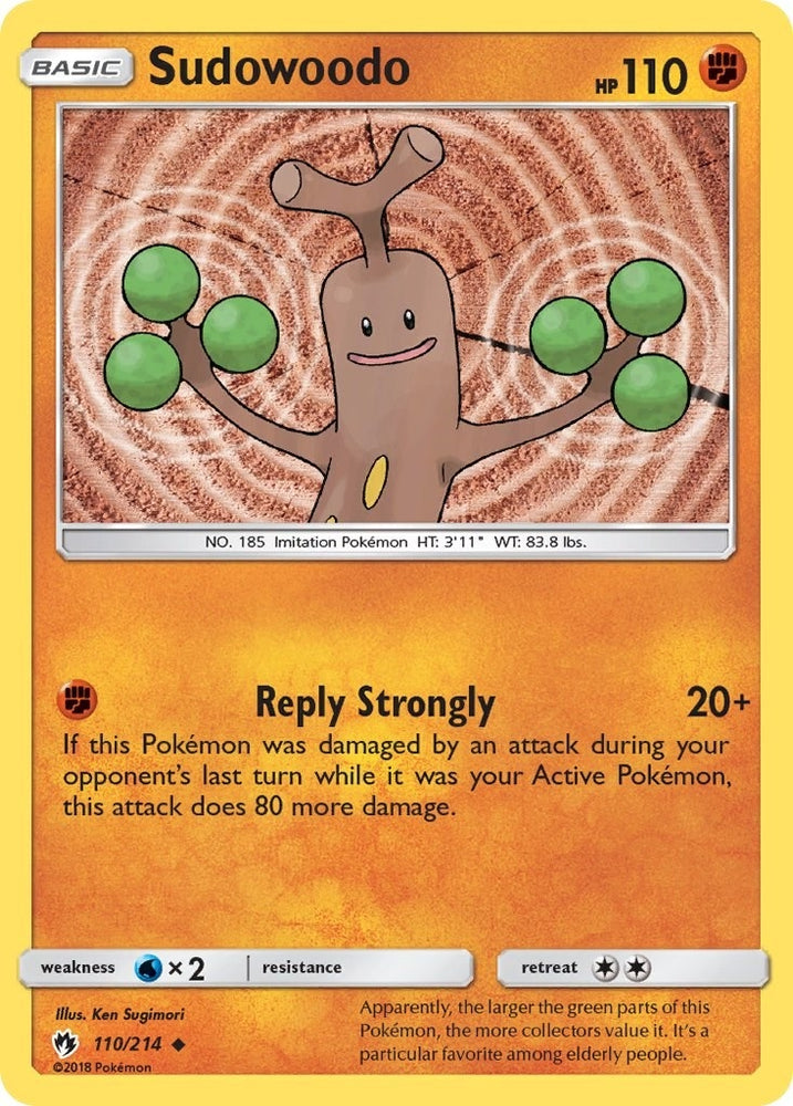 Image for Sudowoodo (110/214) - Pokemon