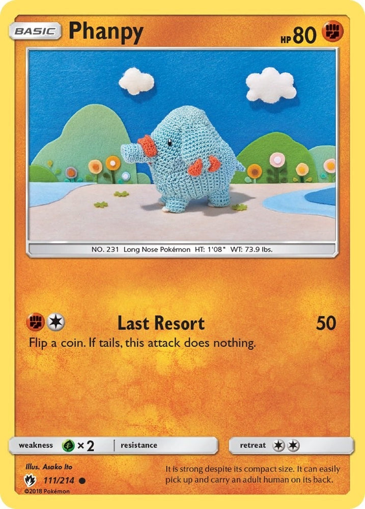 Image for Phanpy (111/214) [SM - Lost Thunder]