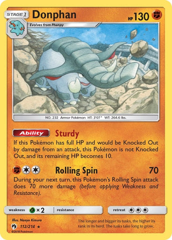 Image for Donphan (112/214) [SM - Lost Thunder]