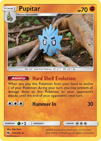 Image for Pupitar (116/214) [SM - Lost Thunder]