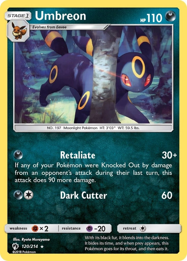 Image for Umbreon (120/214) [SM - Lost Thunder]