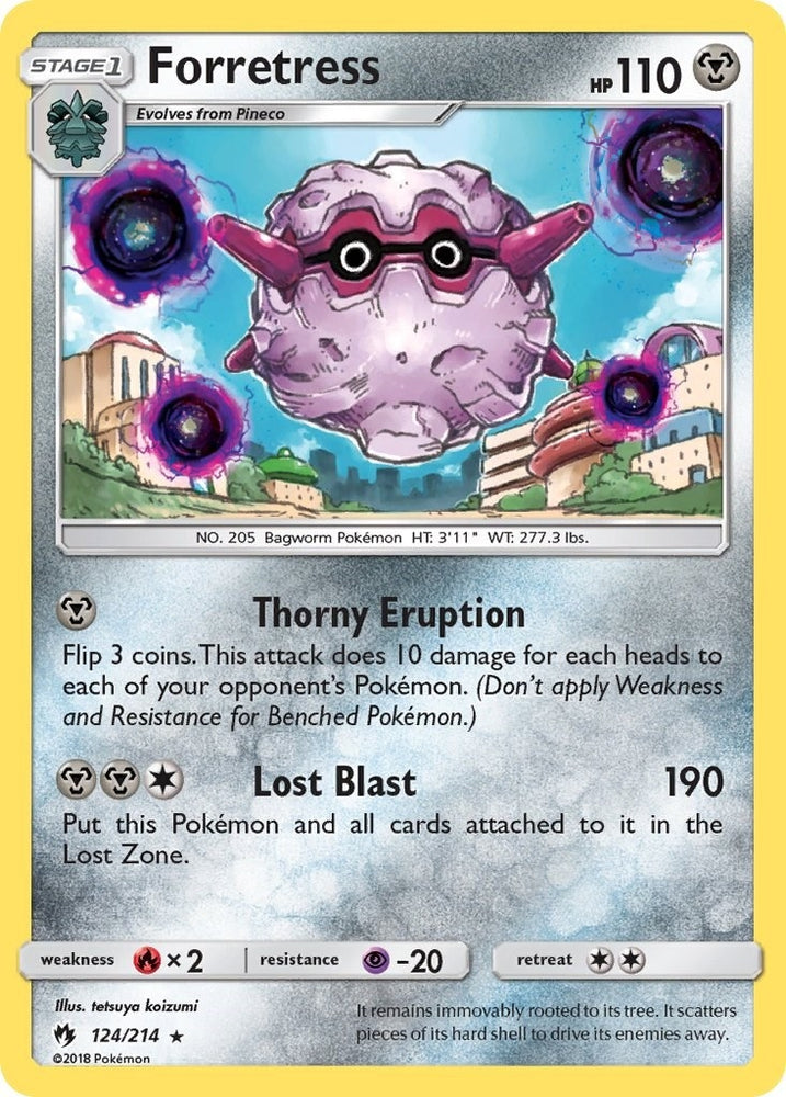 Image for Forretress (124/214) [SM - Lost Thunder]