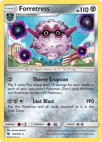 Image for Forretress (124/214) [SM - Lost Thunder]