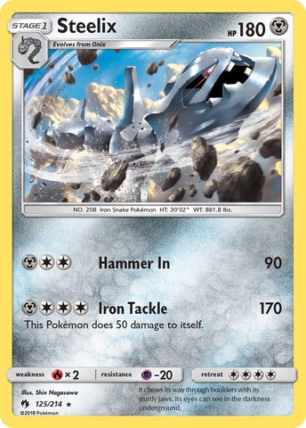 Image for Steelix (125/214) [SM - Lost Thunder]