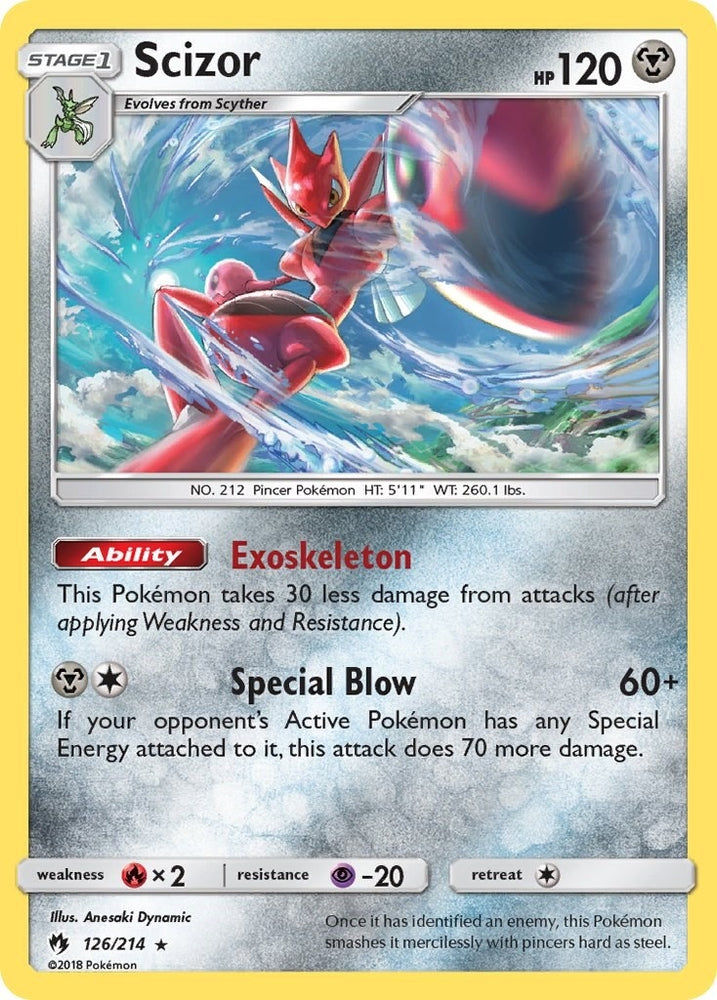 Image for Scizor (126/214) [SM - Lost Thunder]