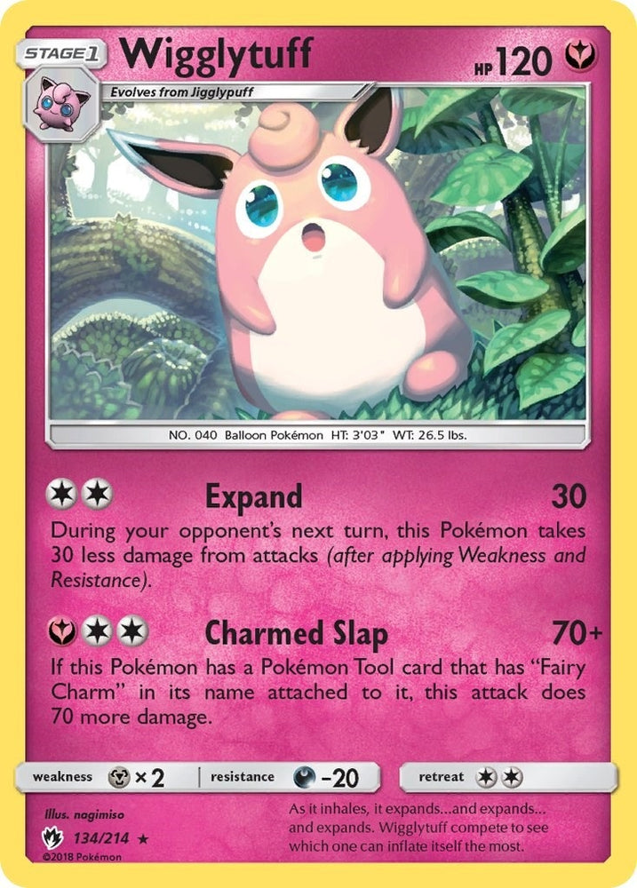 Image for Wigglytuff (134/214) [SM - Lost Thunder]