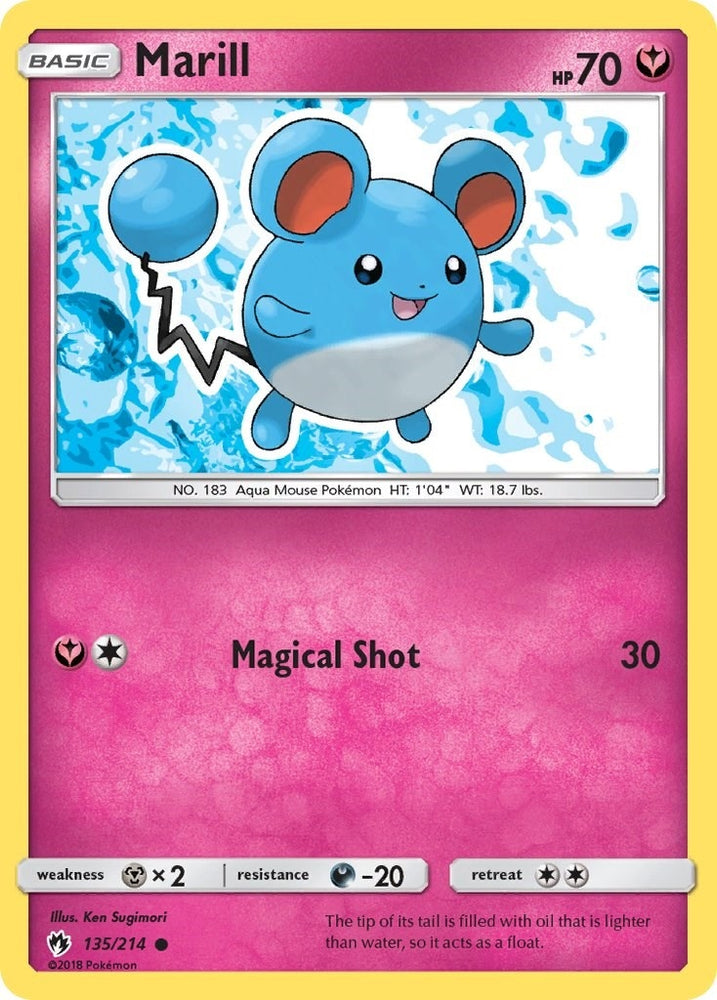 Image for Marill (135/214) [SM - Lost Thunder]
