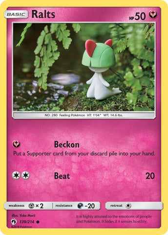 Image for Ralts (139/214) [SM - Lost Thunder]