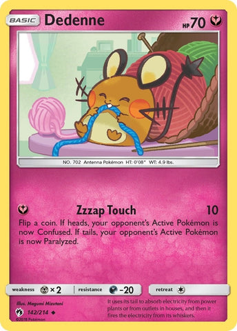 Image for Dedenne (142) (142/214) [SM - Lost Thunder]