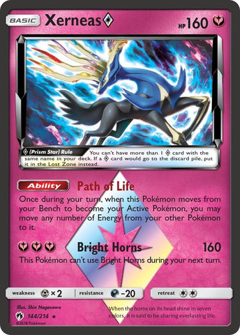 Image for Xerneas Prism Star (144/214) [SM - Lost Thunder]