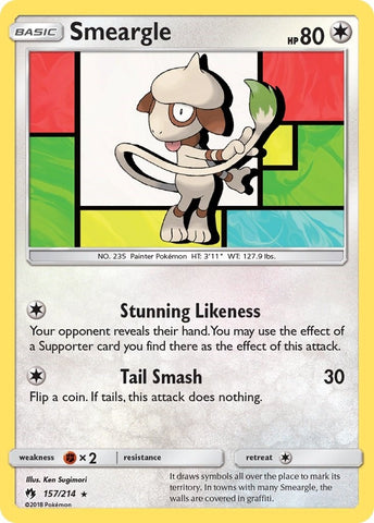 Image for Smeargle (157/214) [SM - Lost Thunder]
