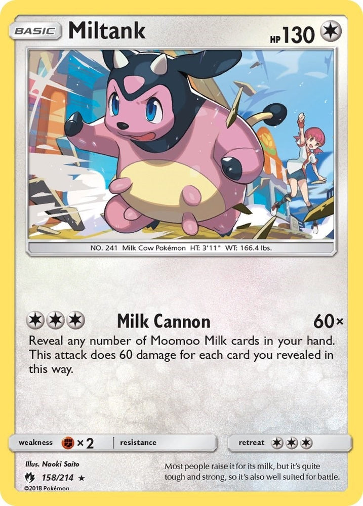 Image for Miltank (158/214) [SM - Lost Thunder]