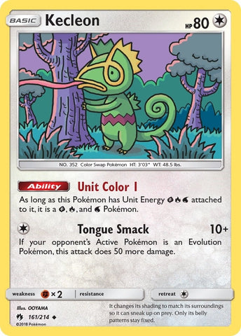 Image for Kecleon (161) (161/214) [SM - Lost Thunder]