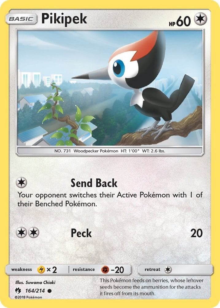 Image for Pikipek (164) (164/214) [SM - Lost Thunder]