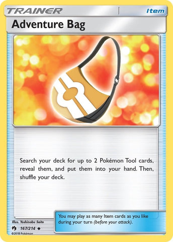 Image for Adventure Bag (167/214) [SM - Lost Thunder]