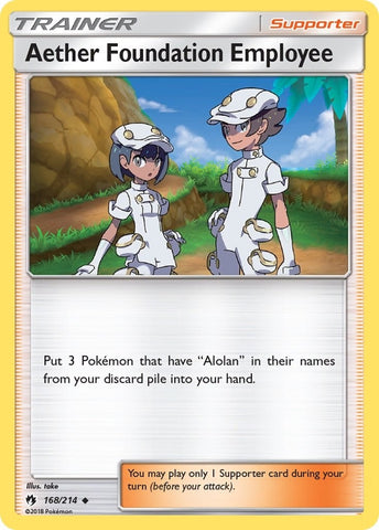 Image for Aether Foundation Employee (168/214) [SM - Lost Thunder]