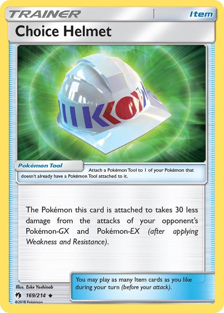 Image for Choice Helmet (169/214) [SM - Lost Thunder]