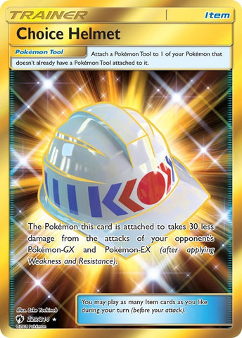 Image for Choice Helmet (Secret) (229/214) [SM - Lost Thunder]