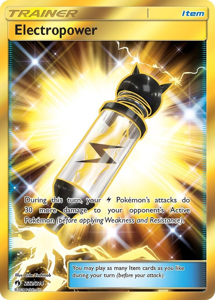 Image for Electropower (Secret) (232/214) [SM - Lost Thunder]