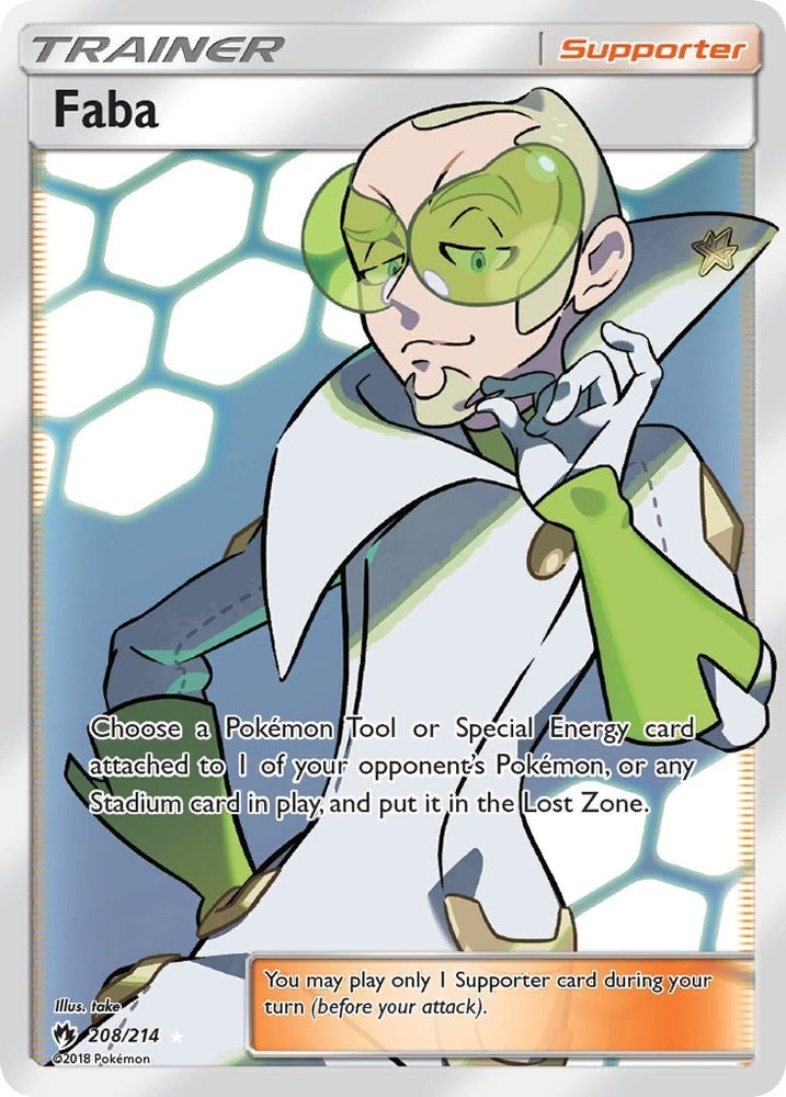 Image for Faba (Full Art) (208/214) [SM - Lost Thunder]