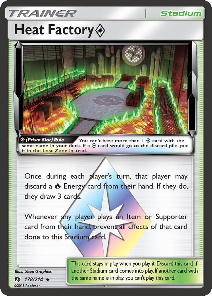 Image for Heat Factory Prism Star (178/214) [SM - Lost Thunder]