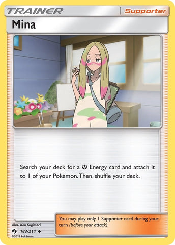 Image for Mina (183/214) [SM - Lost Thunder]
