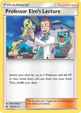 Image for Professor Elm's Lecture (188/214) [SM - Lost Thunder]