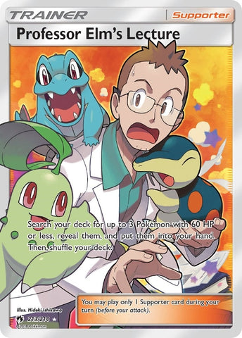 Image for Professor Elm's Lecture (Full Art) (213/214) - Pokemon