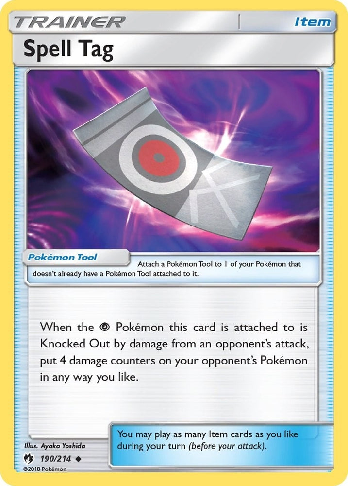 Image for Spell Tag (190/214) - Pokemon