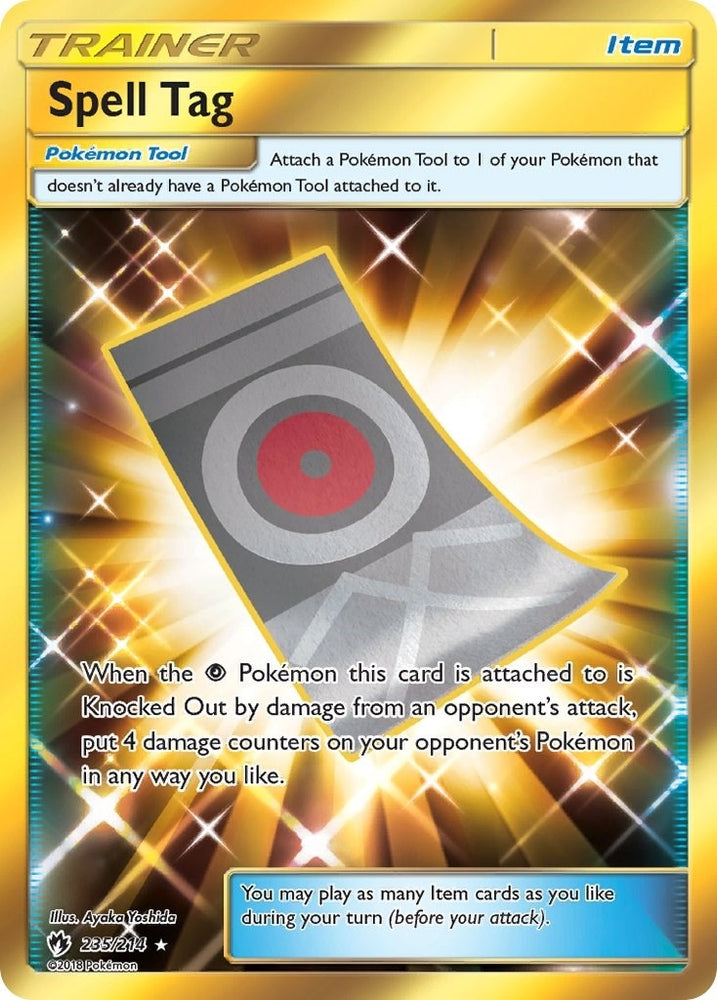 Image for Spell Tag (Secret) (235/214) - Pokemon