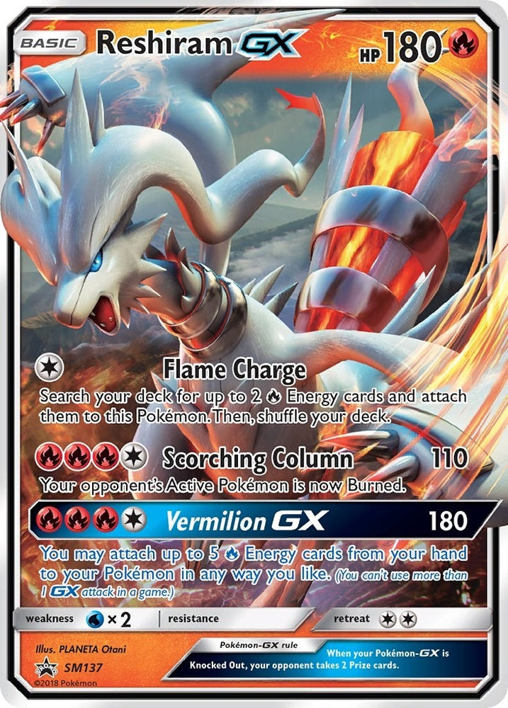 Image for Reshiram GX - SM137 (SM137) [SM Promos]