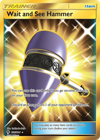 Image for Wait and See Hammer (Secret) (236/214) [SM - Lost Thunder]