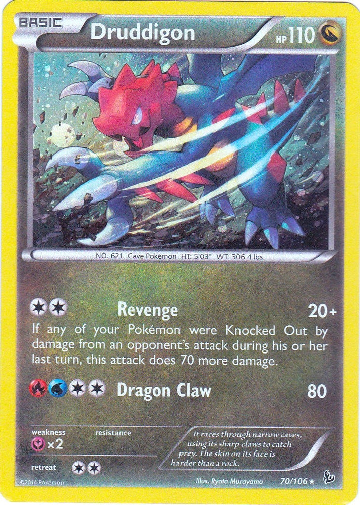 Image for Druddigon (070/106) [Blister Exclusives]