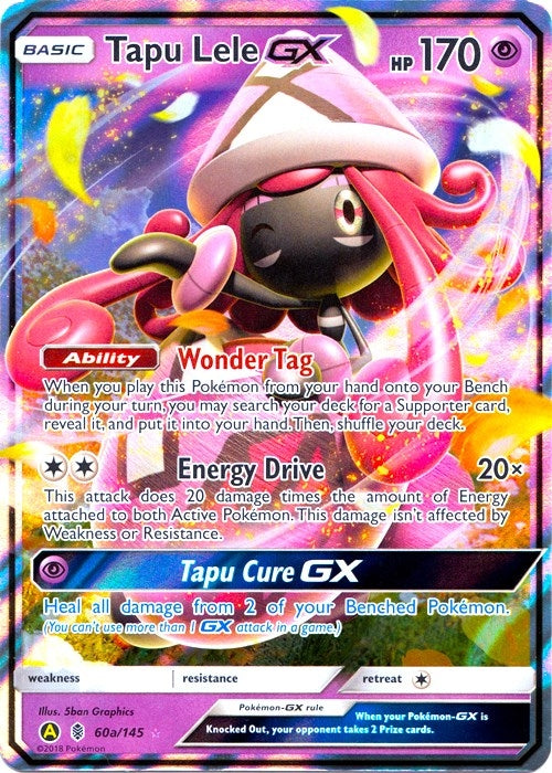 Image for Tapu Lele GX - 60a/145 (060a/145) [Alternate Art Promos]