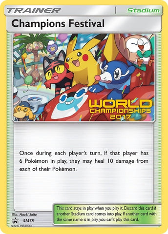 Image for Champions Festival - SM78 (World Championships 2017) (SM78) [SM Promos]
