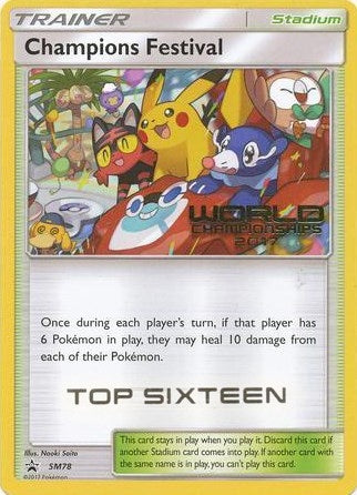 Image for Champions Festival - SM78 (World Championships 2017) [Top Sixteen] (SM78) [SM Promos]
