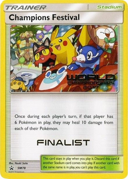Image for Champions Festival - SM78 (World Championships 2017) [Finalist] (SM78) [SM Promos]