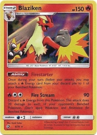 Image for Blaziken (006/070) [Deck Exclusives]