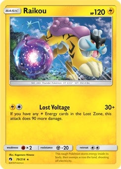 Image for Raikou (079/214) [Deck Exclusives]
