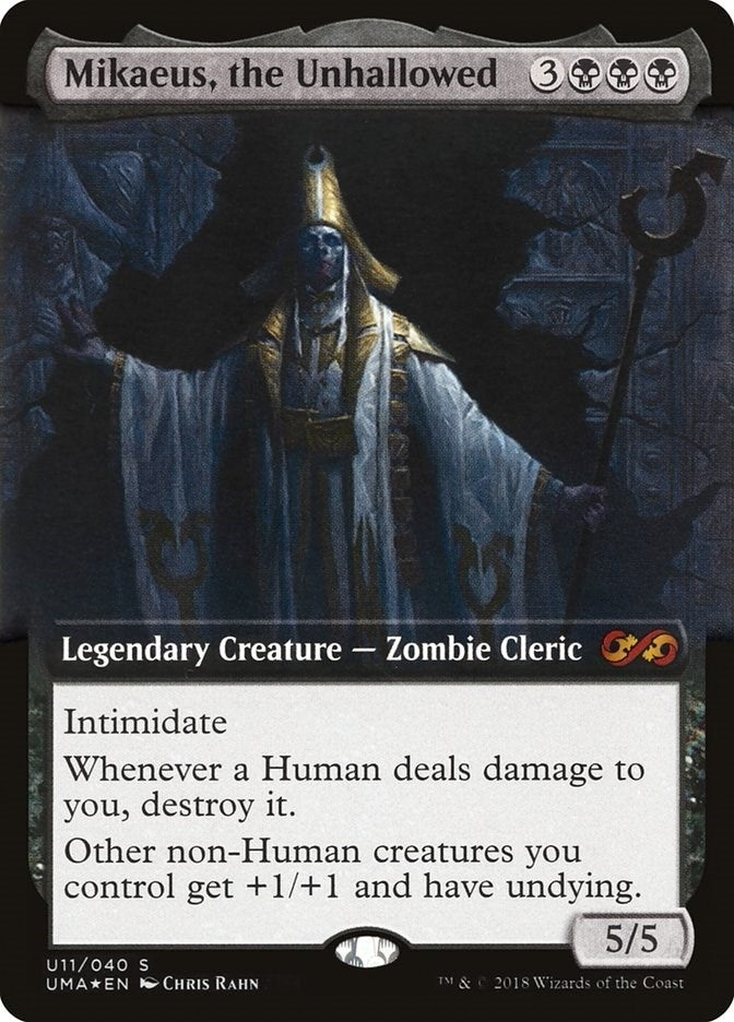 Image for Mikaeus, the Unhallowed (U11) [Ultimate Masters: Box Toppers]