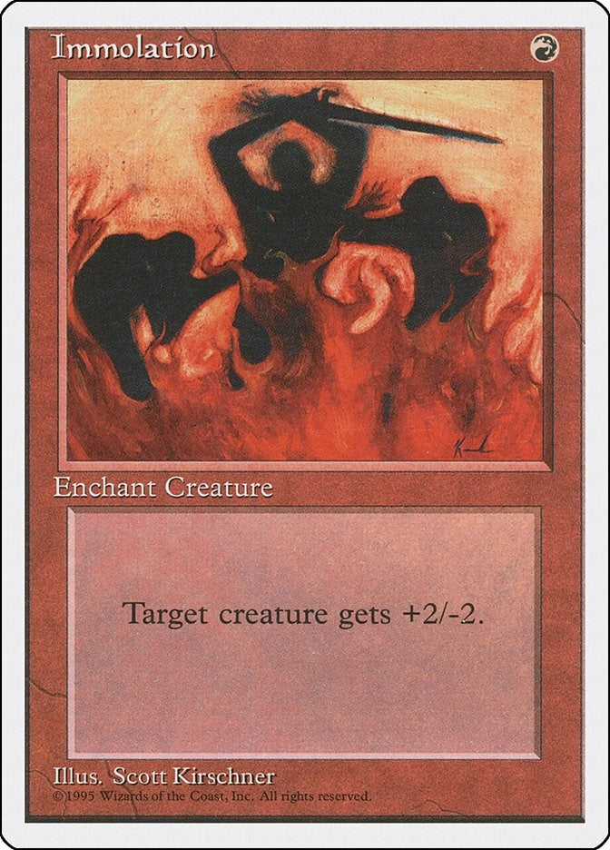 Image for Immolation [Fourth Edition]