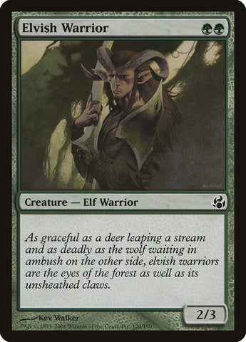 Image for Elvish Warrior (120) [Morningtide]