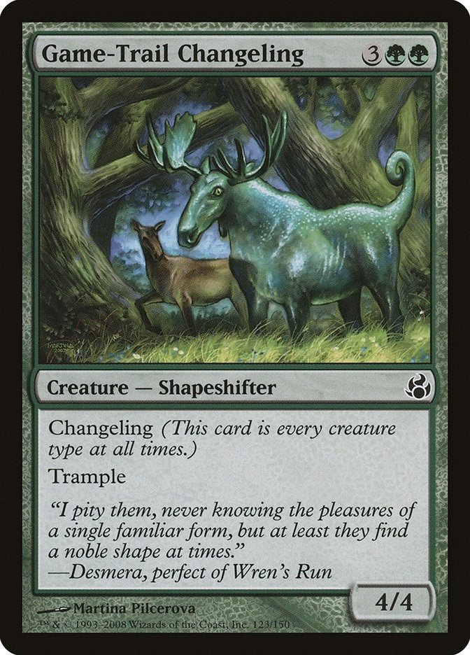 Image for Game-Trail Changeling [Morningtide]