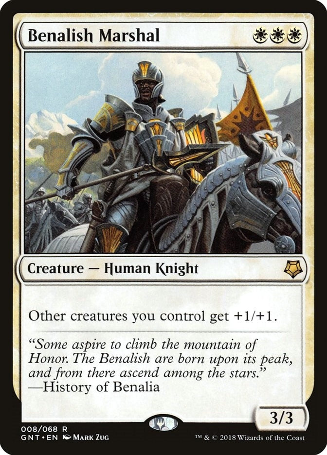 Image for Benalish Marshal (8) [Magic Game Night]